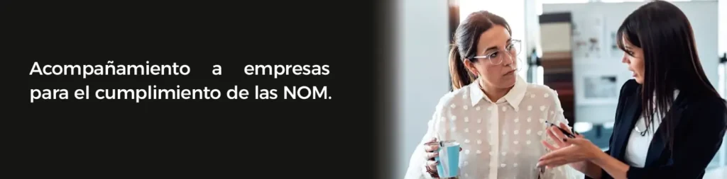 Acompañamiento a empresas para el cumplimiento de las NOM.